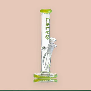Bong Straight Tube 25cm - CALVO GLASS