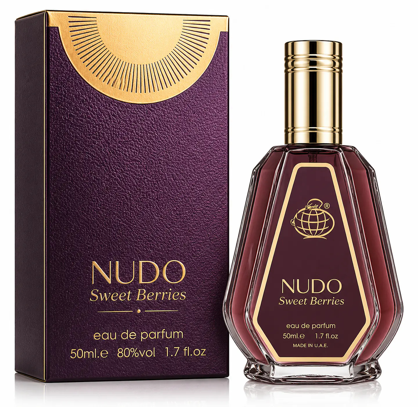 Fragrance World Nudo Sweet Berries EDP 50 ml Mujer 1