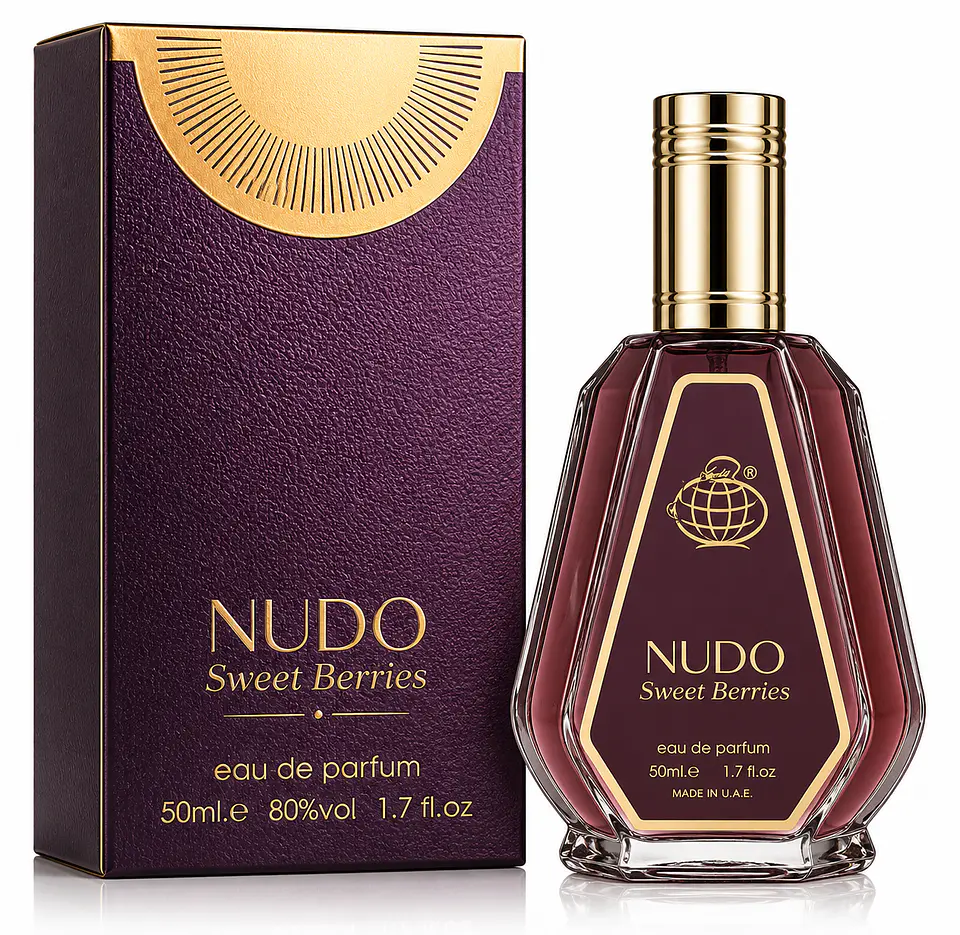 Fragrance World Nudo Sweet Berries EDP 50 ml Mujer 1