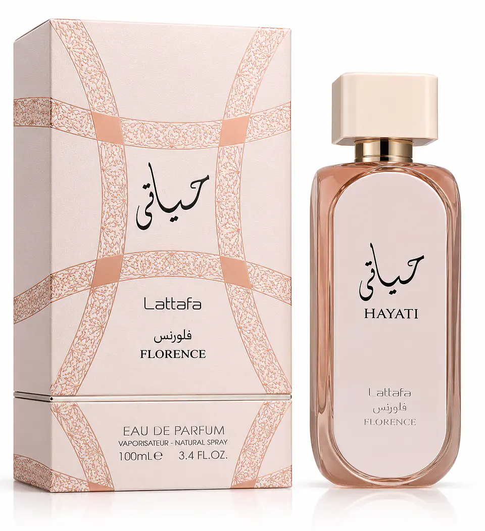Lattafa Hayaati Florence EDP 100 ML Mujer  1