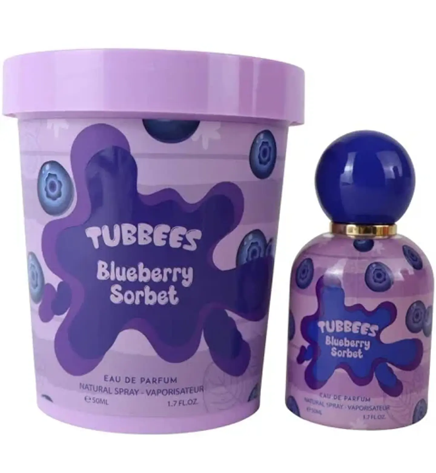 GRANDEUR TUBBEES IN A TUB BLUEBERRY SORBET EDP 50ML 1