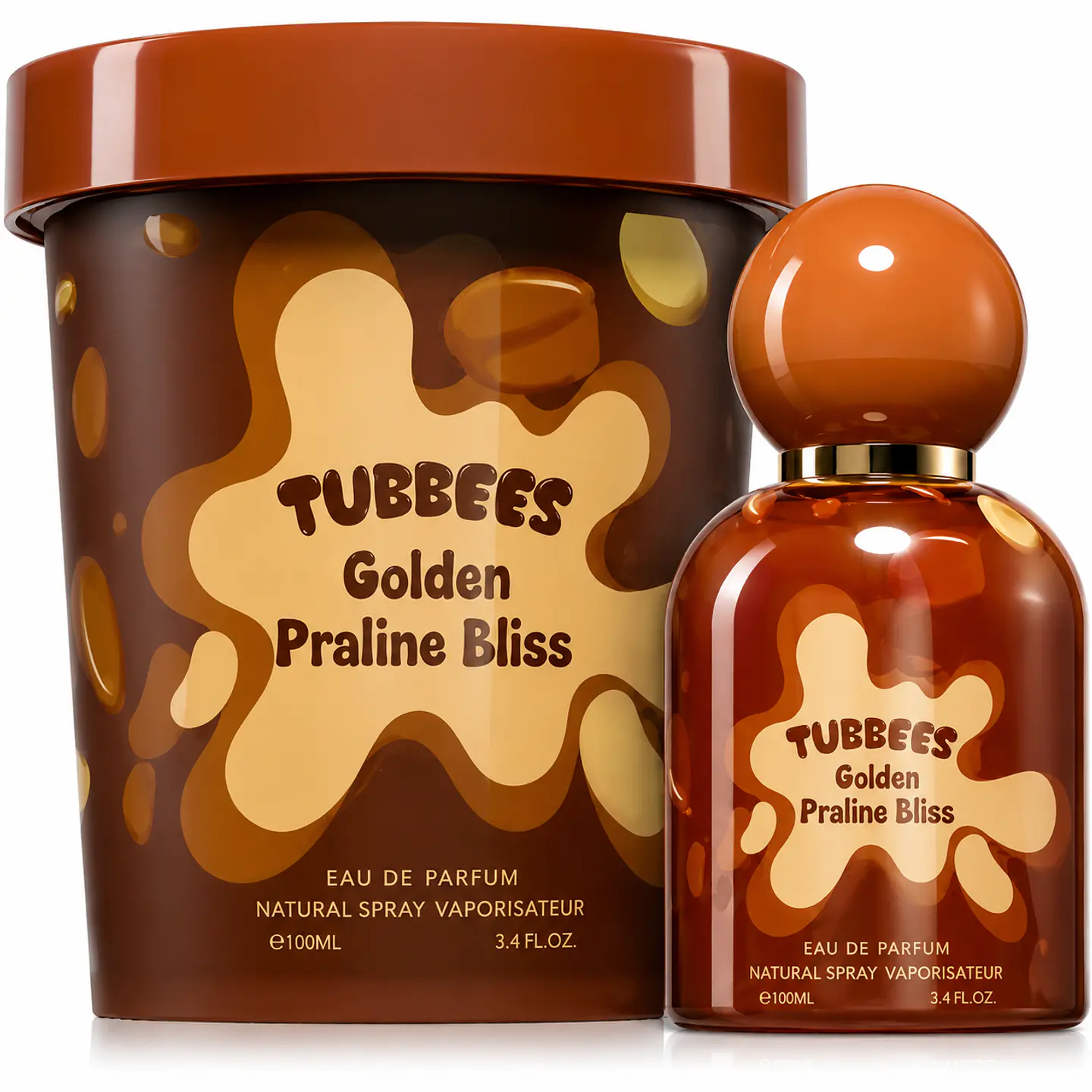 Grandeur Tubbees In A Tub Golden Praline Bliss EDP 50 ml 1