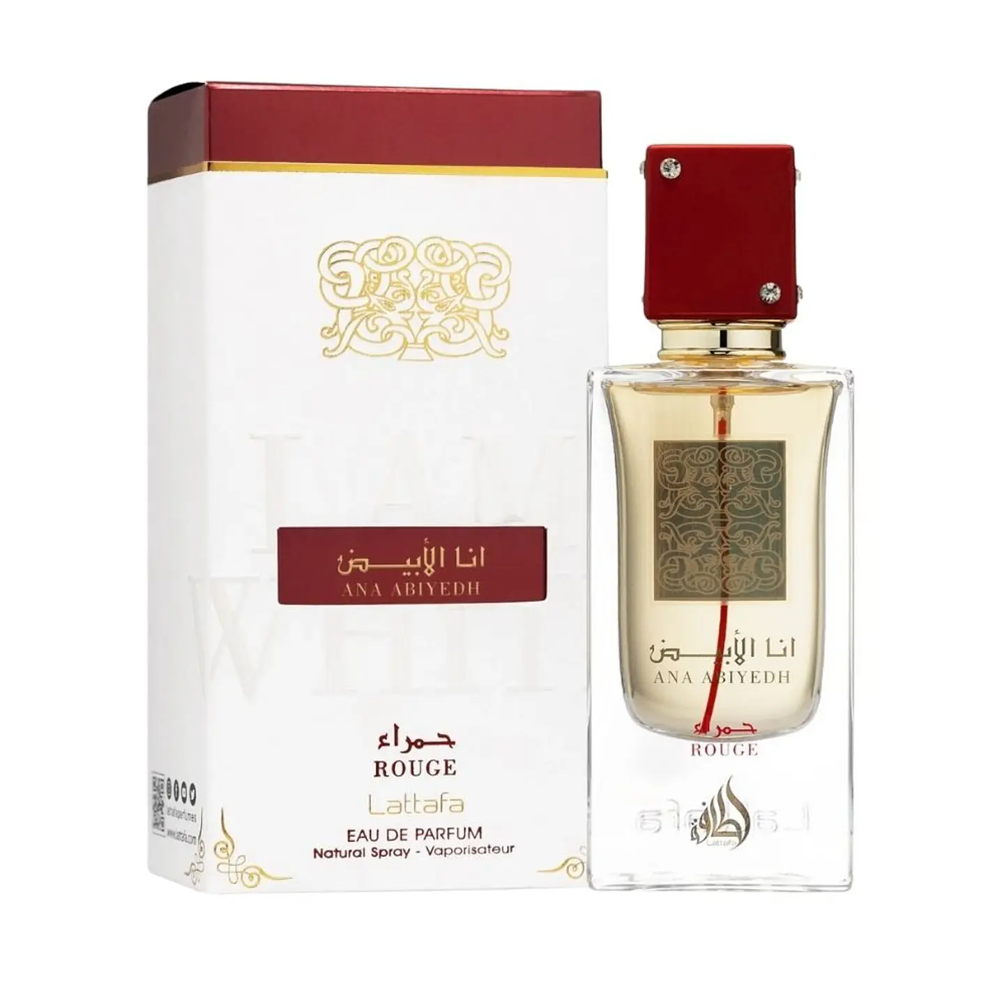 Lattafa Ana Abiyedh Rouge EDP 60 ML 1