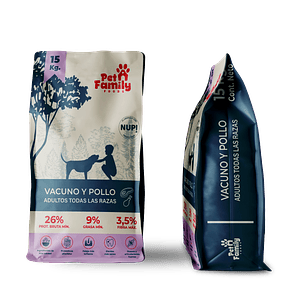 PetFamily Foods Vacuno y Pollo 15 kilos