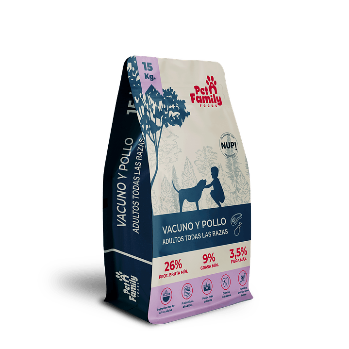 PetFamily Foods Vacuno y Pollo 5 kilos 4