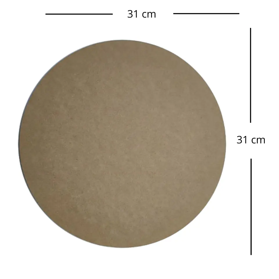Base Redonda de Trupán – 31 cm 2