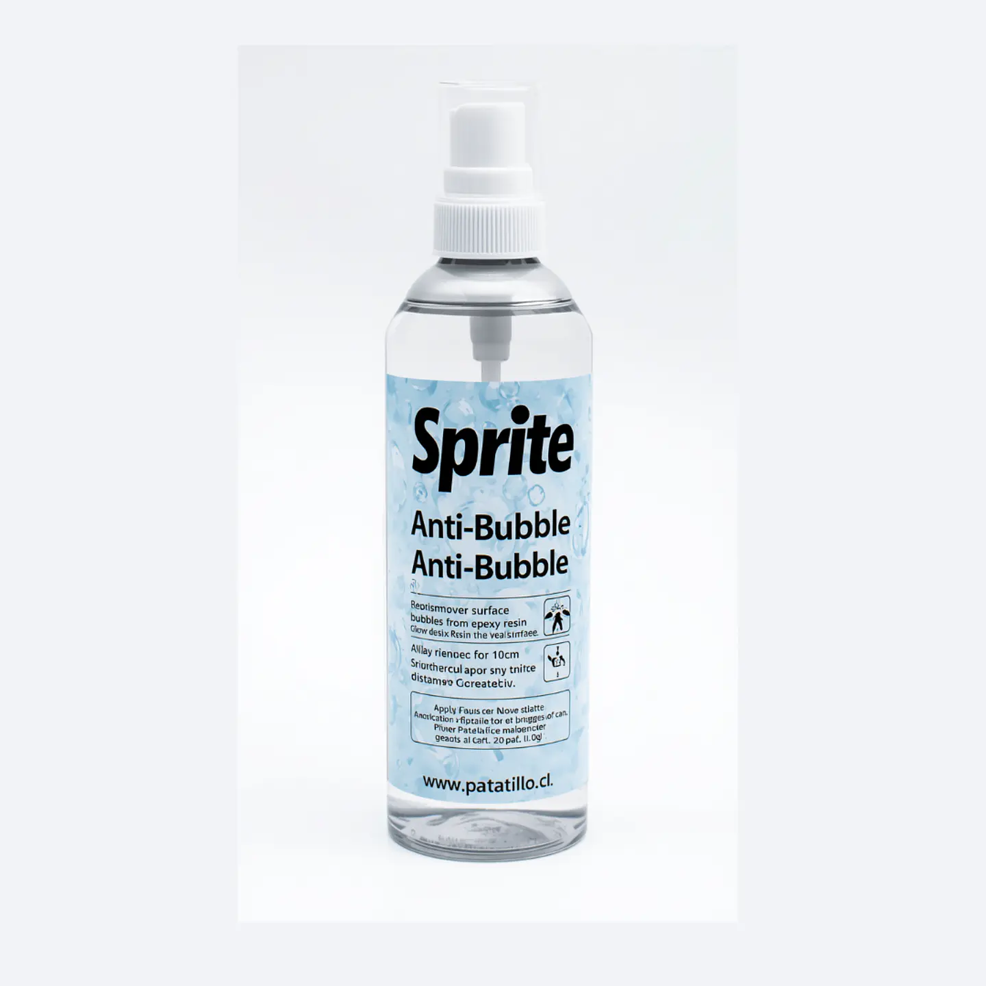Sprite Anti Burbujas para Resina Epóxica – 120 ml  Descripción: 1