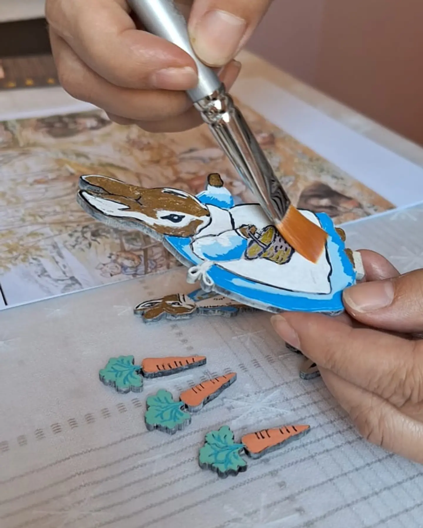 Caja Mágica Peter Rabbit para Decorar y Personalizar 3