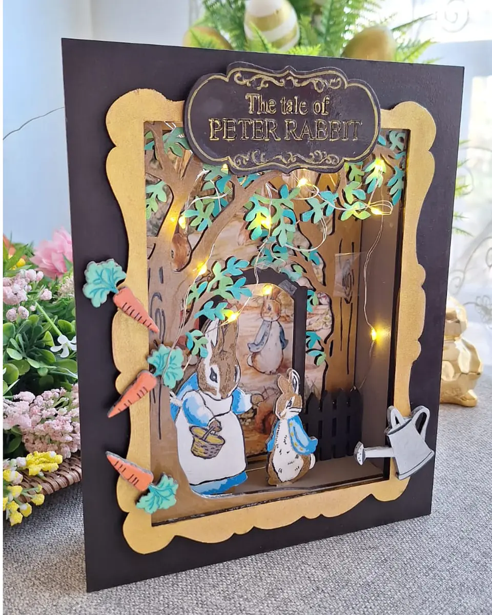 Caja Mágica Peter Rabbit para Decorar y Personalizar 4