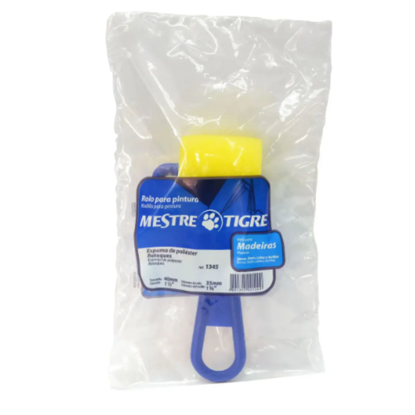 Rodillo de Espuma Poliéster Tigre – 4 cm 3