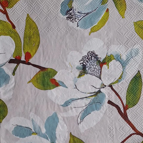 Servilleta Flores Celestes - A122
