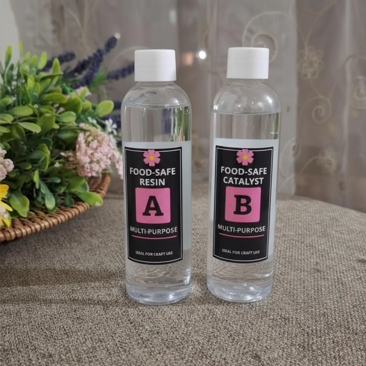 RESINA CRISTAL PREMIUM 1:1 ✨240ML (APTA PARA ALIMENTOS) 1