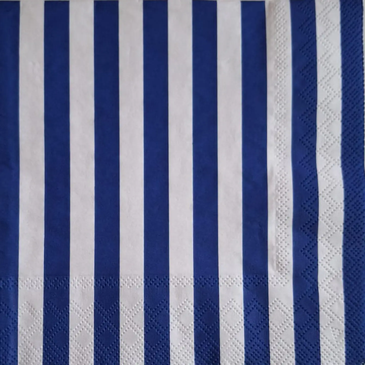Servilleta Rayas Azules - B216 1