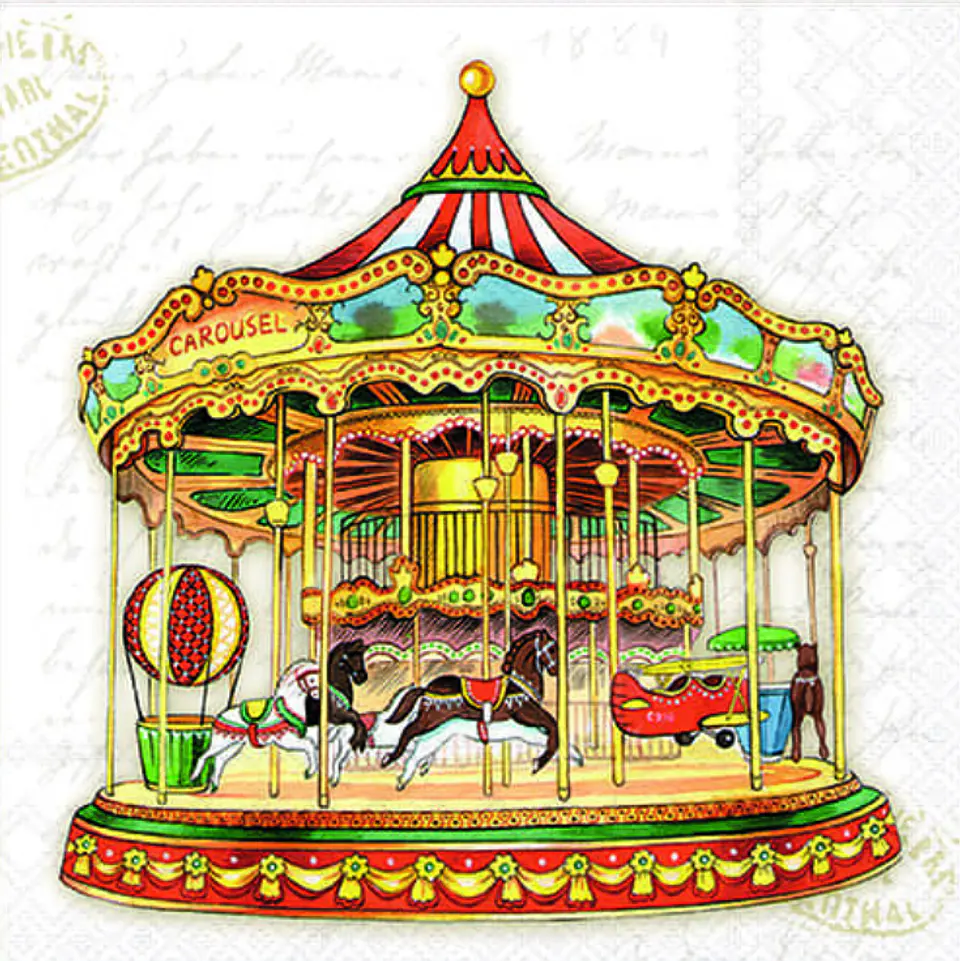 Servilleta Carrusel - D403 1