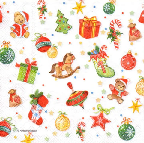 Servilleta Tutifruti de Navidad - D409