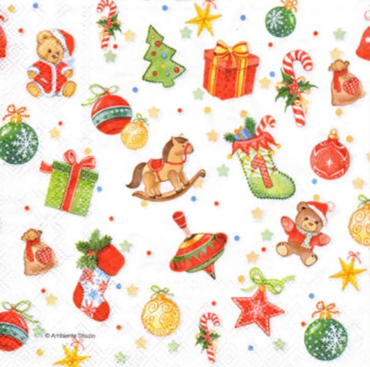 Servilleta Tutifruti de Navidad - D409 1