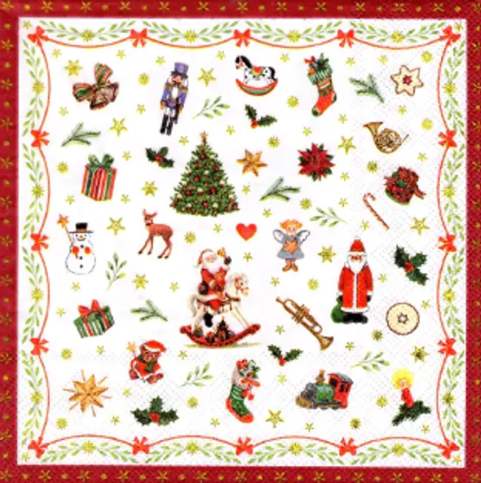 Servilleta Mini Cascanueces - D421 1