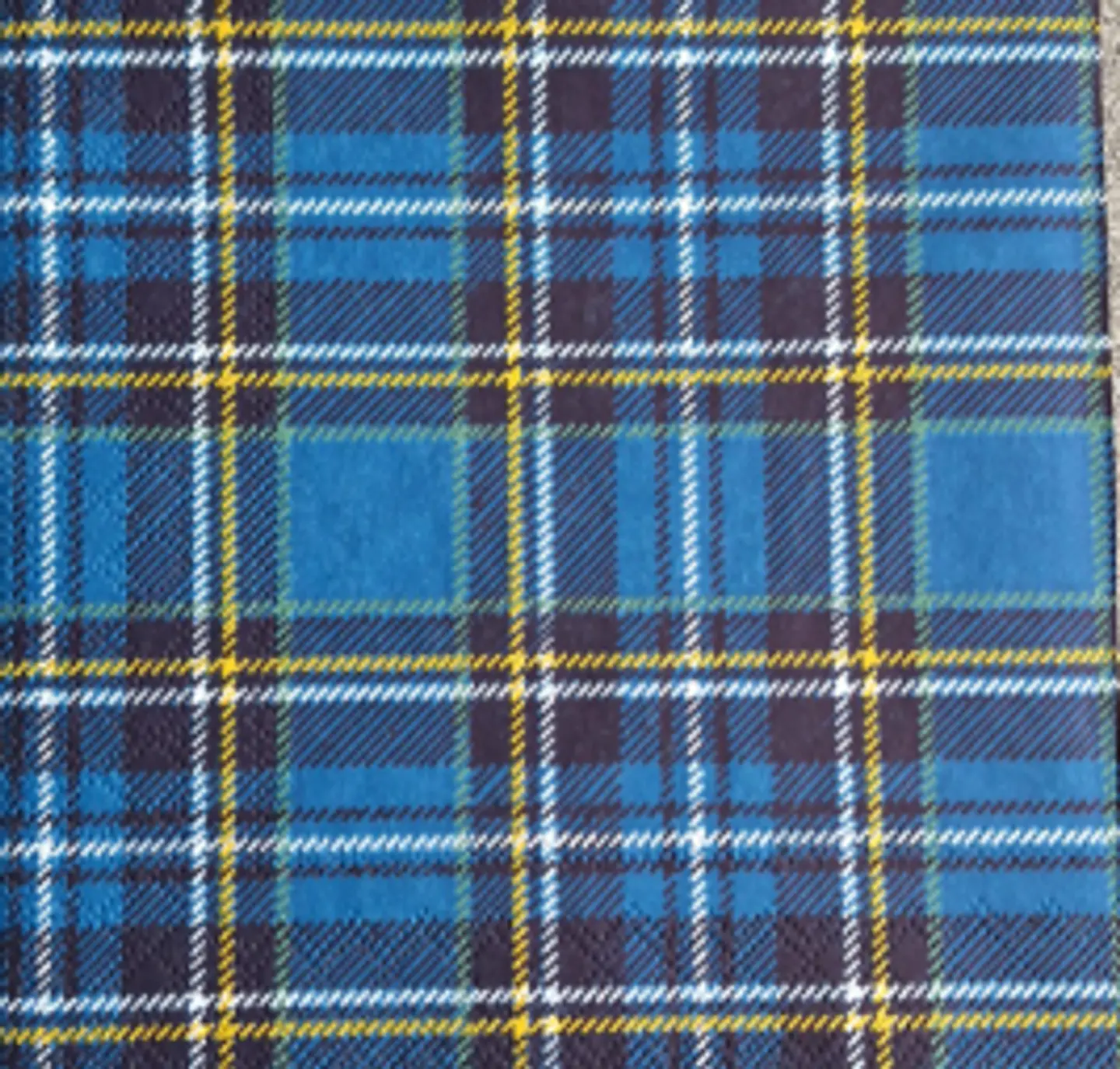 Servilleta Escocesa Azul -E504 1