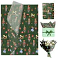 Papel Decorativo para Decoupage – Cascanueces Verde de Navidad - Miniatura 2