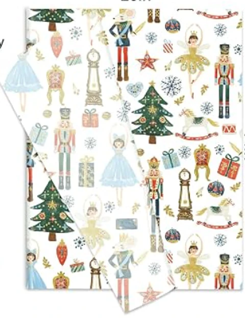 Papel Decorativo para Decoupage – Collage Cascanueces 