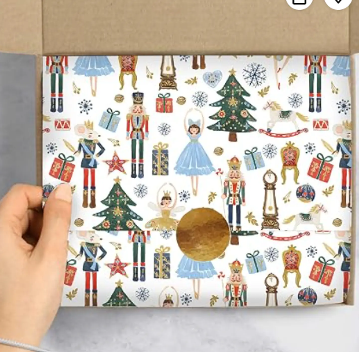 Papel Decorativo para Decoupage – Collage Cascanueces  2