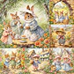 🐰 Lámina para Posavasos — Animalitos en la Granja 🌼 - Miniatura 1