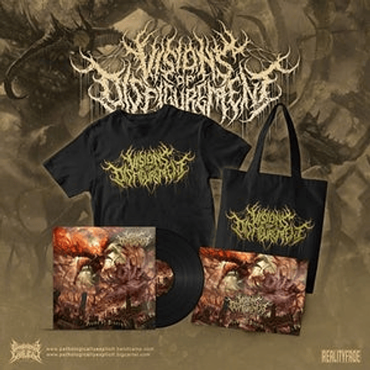 Visions Of Disfigurement - Aeons Of... COMBOPACK SIZE M
