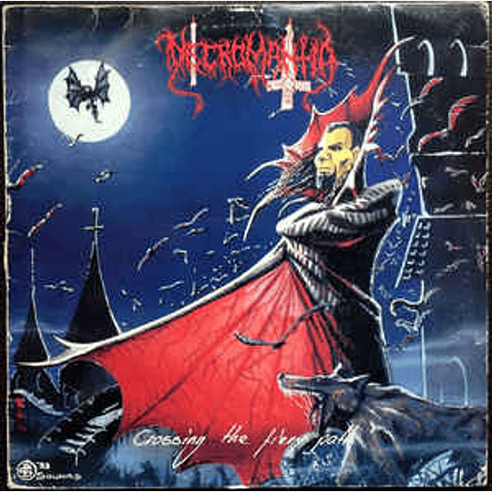 Necromantia ‎– Crossing The Fiery Path CD