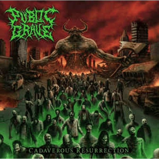 Public Grave ‎– Cadaverous Resurrection CD