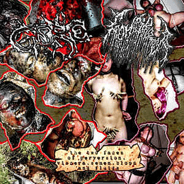 Gore  / Gonorrea ‎– The Two Faces Of Pervertion, Viscera, Semen, Blood And Fluids CD