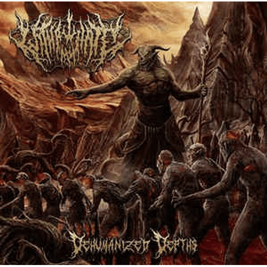 With All My Hate ‎– Dehumanized Depths CD