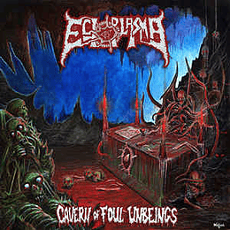 Ectoplasma  ‎– Cavern of Foul Unbeings CD