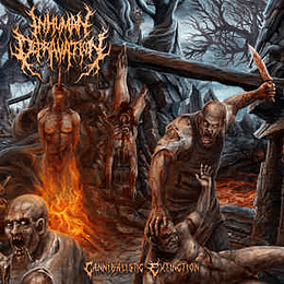 Inhuman Depravation ‎– Cannibalistic Extinction CD