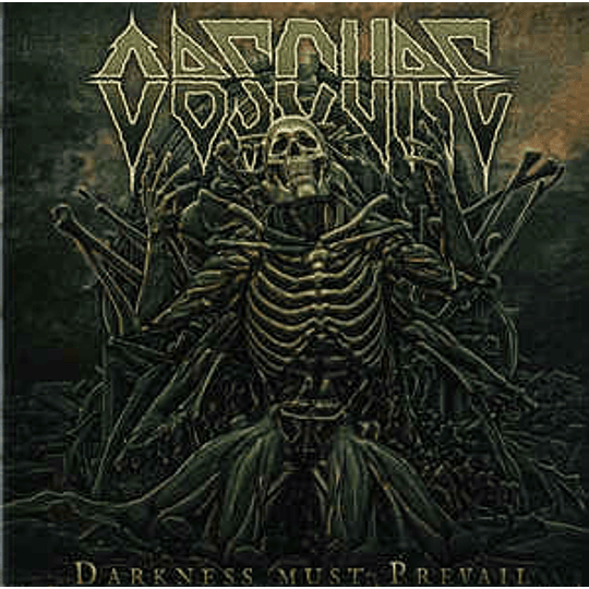 Obscure  ‎– Darkness Must Prevail CD