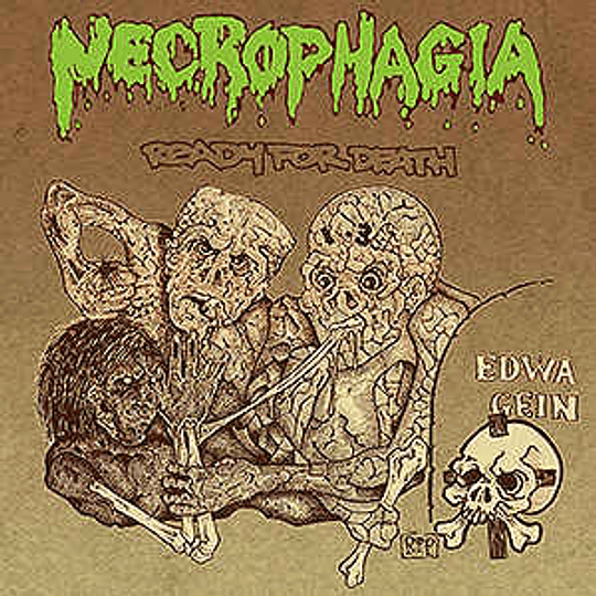 Necrophagia ‎– Ready For Death CD
