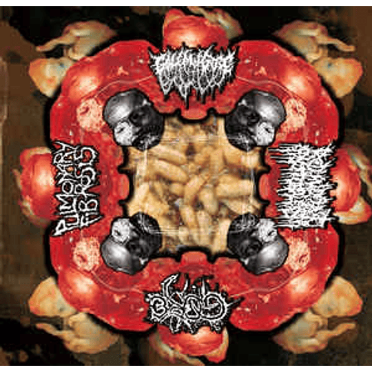Golem Of Gore, Redundant Protoplasm, Gore , Pulmonary Fibrosis ‎– Split CD