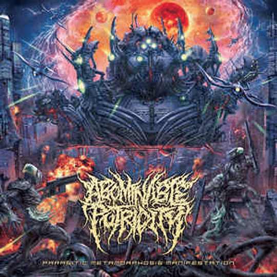 Abominable Putridity ‎– Parasitic Metamorphosis Manifestation CD