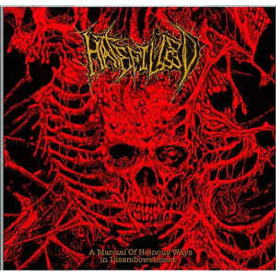 Hatefilled ‎– A Manual Of Heinous Ways In Disembowelment CD