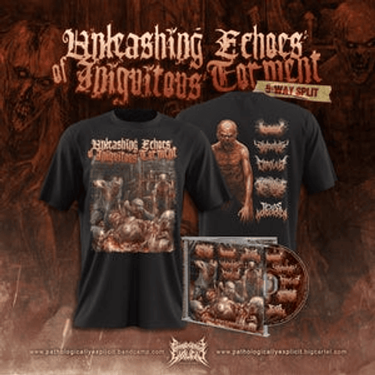 Unleashing Echoes...cCD + T-SHIRT SIZE M