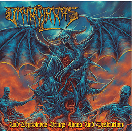 Vrykolakas – And Vrykolakas Brings Chaos And Destruction CD
