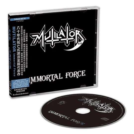 Mutilator  – Immortal Force CD