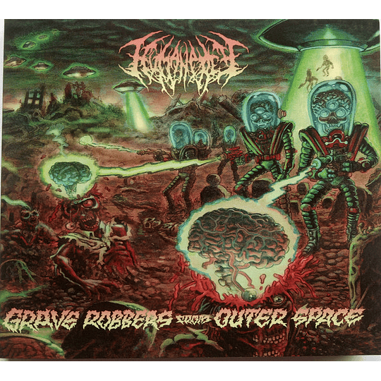 Human Prey  – Grave Robbers From Outer Space DIGCD