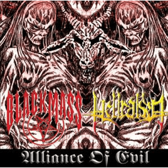 Black Mass, Hellraised – Alliance Of Evil CD
