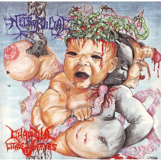 Necrophiliac – Chaopula. Citadel Of Mirrors LP