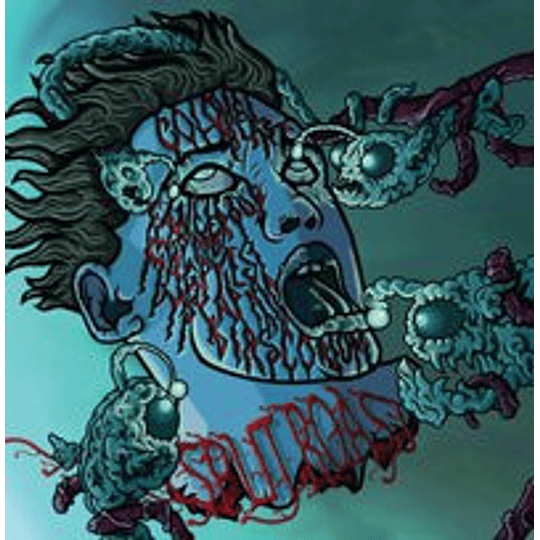Colonel Blast / Cancerous Womb / Magpyes / Dyscaphia / Diascorium – Split Roast CD