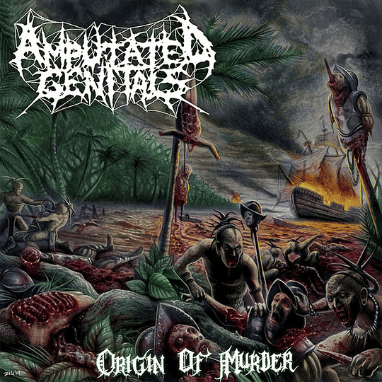 Amputated Genitals – Origin Of Murder LP