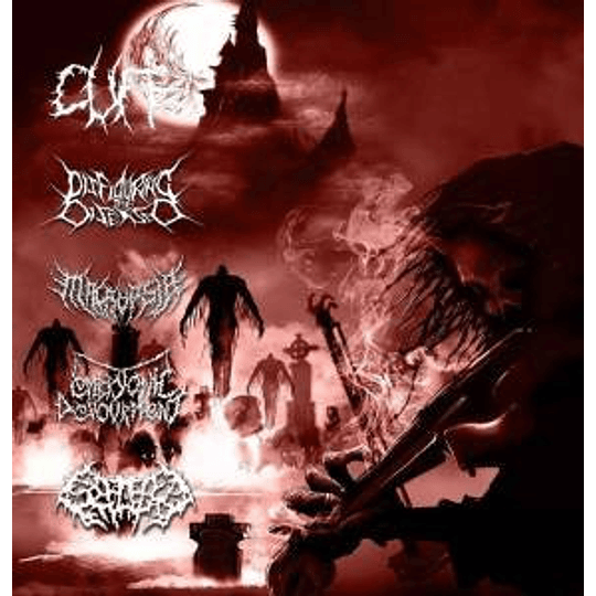 Cuff  / Disfiguring The Diseased / Embryonic Devourment / Macropsia / Splattered Entrails – Cuff / Disfiguring The Diseased / Embryonic Devourment / Macropsia / Splattered Entrails CD