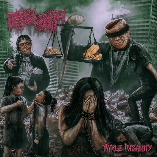 The Dark Prison Massacre ‎– Triple Insanity CD
