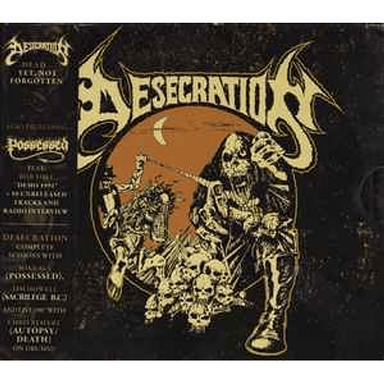 Desecration  – Dead... Yet, Not Forgotten 4CDS+DVD