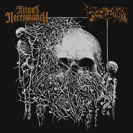 Ritual Necromancy / Fossilization – Split VINYL